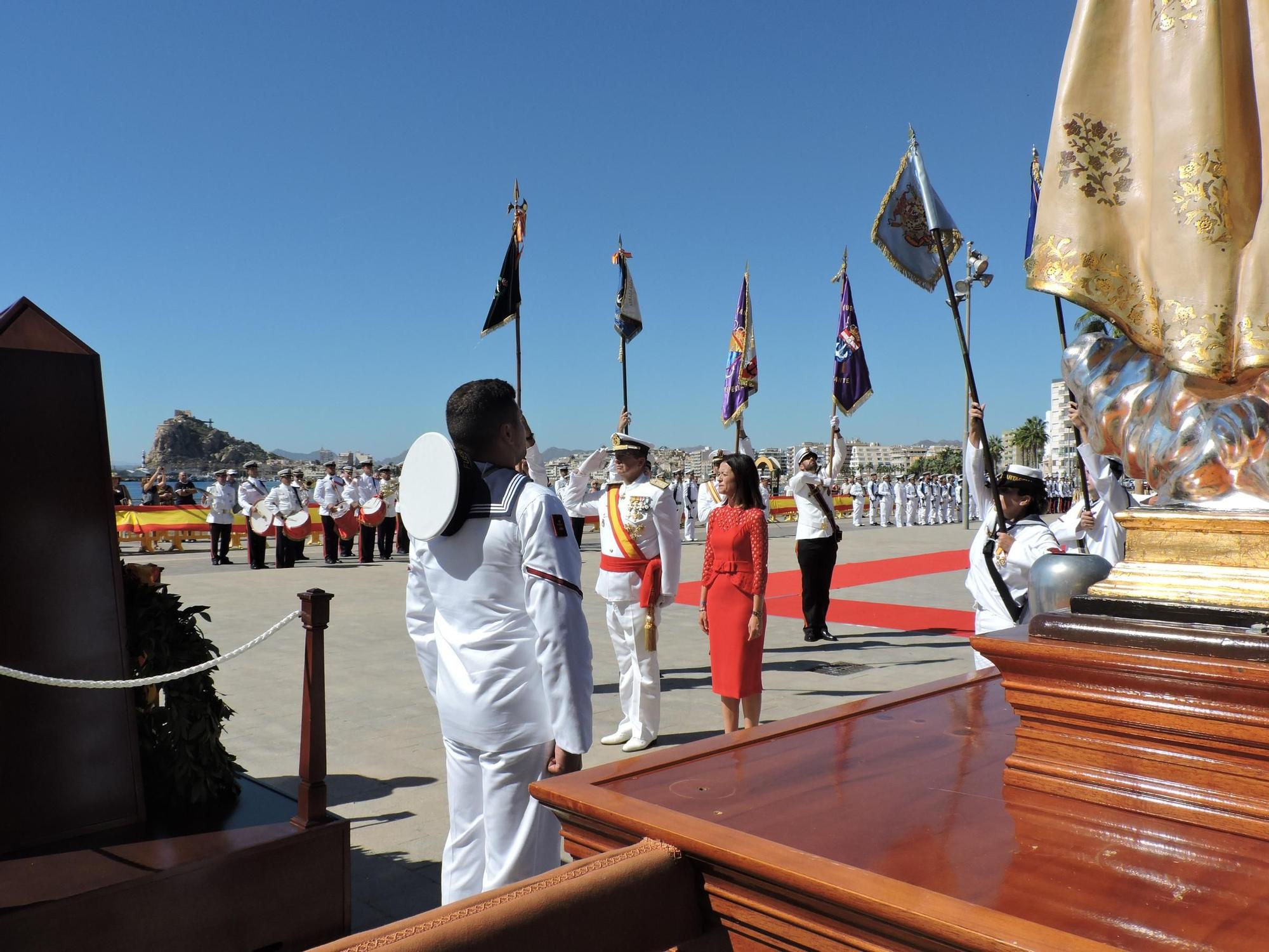 Jura de Bandera para personal civil en Águilas