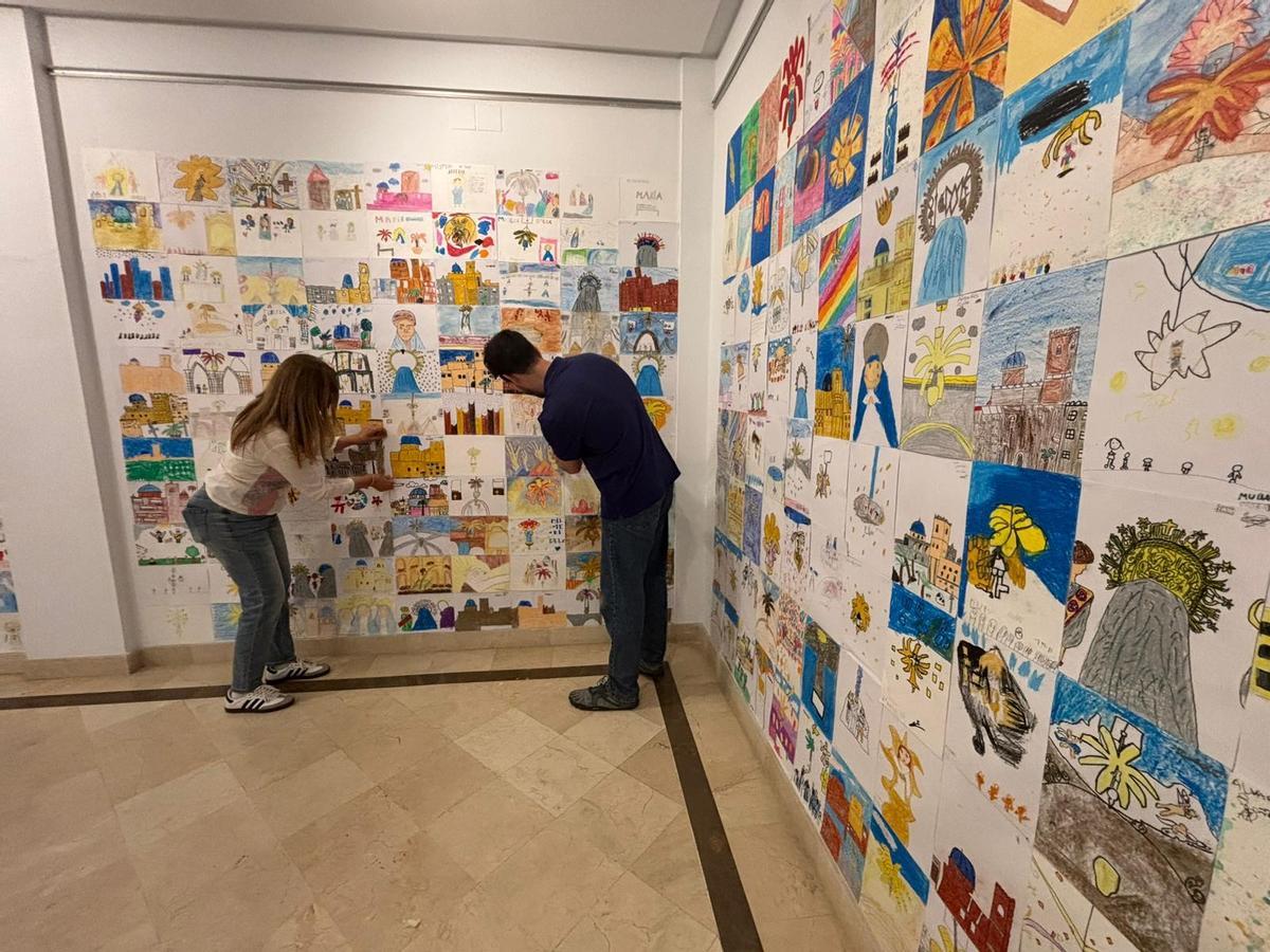 El elemento más llamativo de la jornada será la exposición de dibujos elaborados por alumnado de cinco centros educativos de Elche