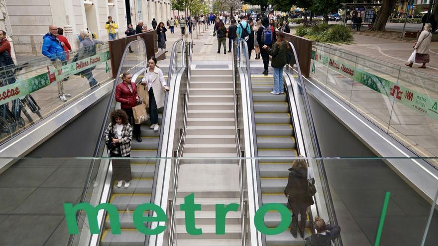 Las aguas subterráneas del metro de Málaga se usarán para regar jardines y baldear calles