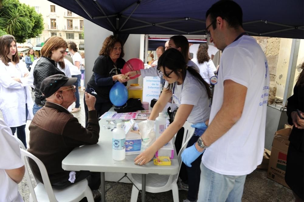 Las enfermeras celebran su día en Murcia