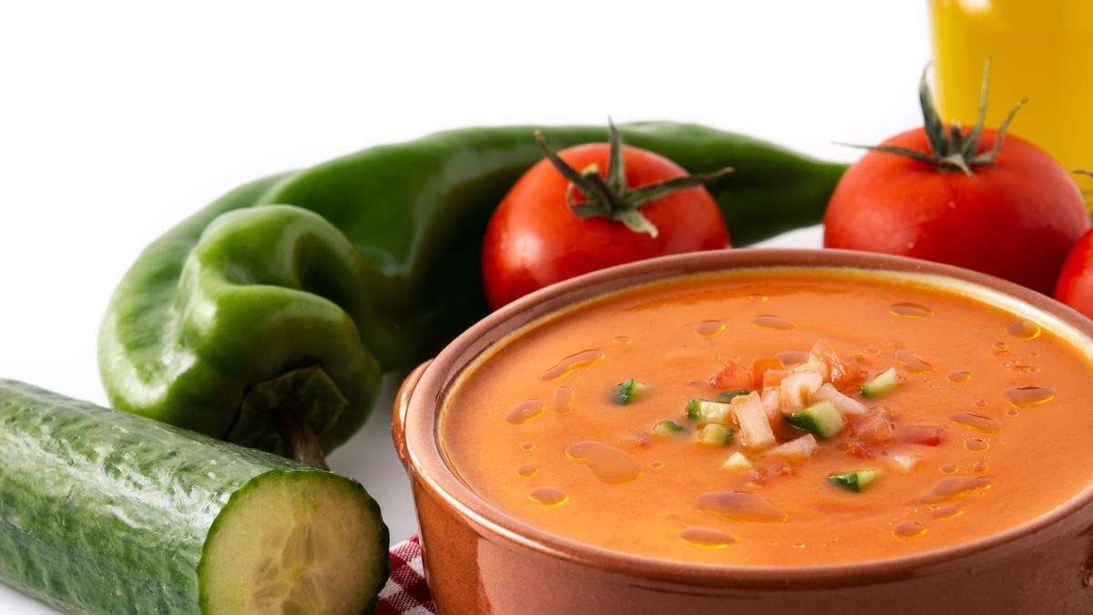 Receta de gazpacho