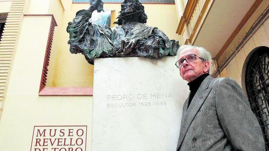 Félix Revello de Toro, pocos días antes de la inauguración del museo, en noviembre de 2010.