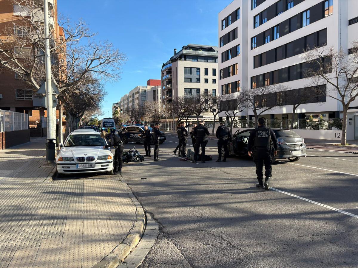 Imagen del accidente