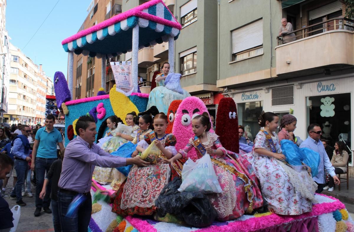 Cabalgata del Ninot Infantil en Burriana