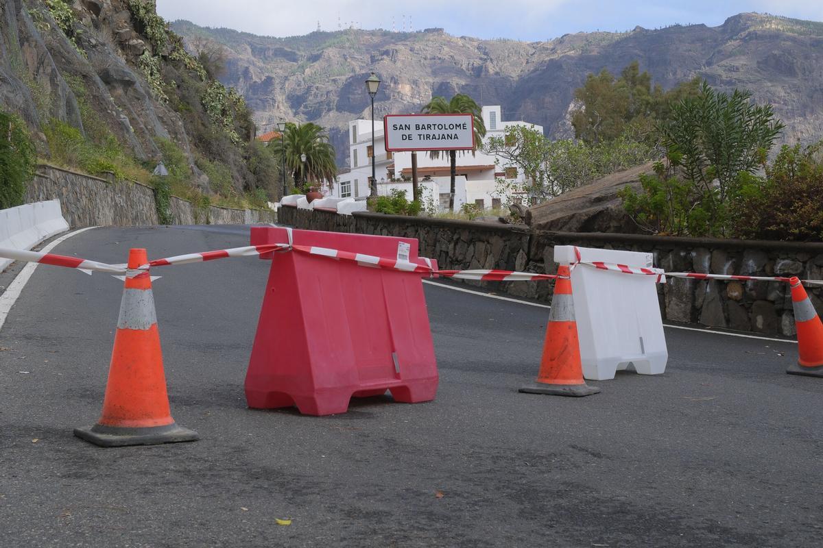Consecuencias de la borrasca Claudia en Gran Canaria
