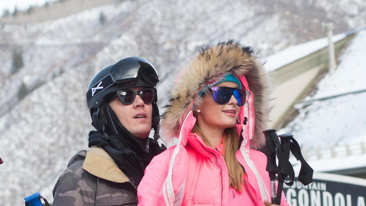 Paris Hilton y Chris Zylka en Aspen