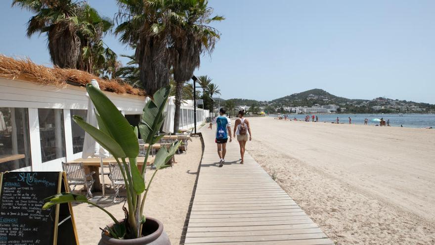 Imagen de archivo de la playa de Talamanca, en Ibiza.