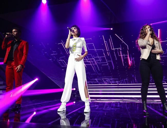 Famous, Natalia y Julia en la semifinal de Operación Triunfo 2018