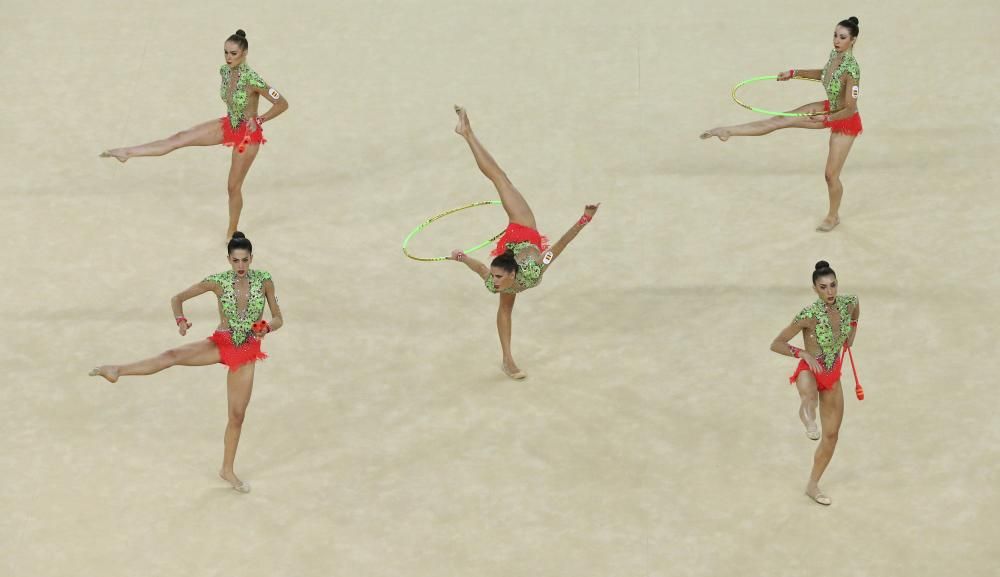 Olimpiadas Río 2016: España gana la plata en la final de gimnasia rítmica