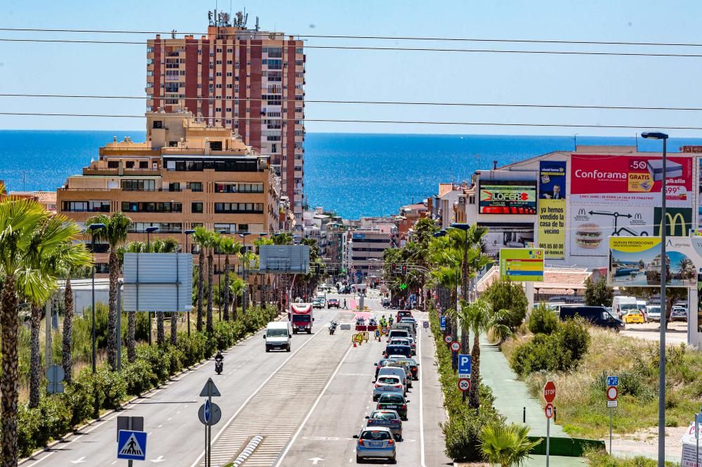 Benidorm refuerza los controles este puente para evitar desplazamientos a segundas residencias