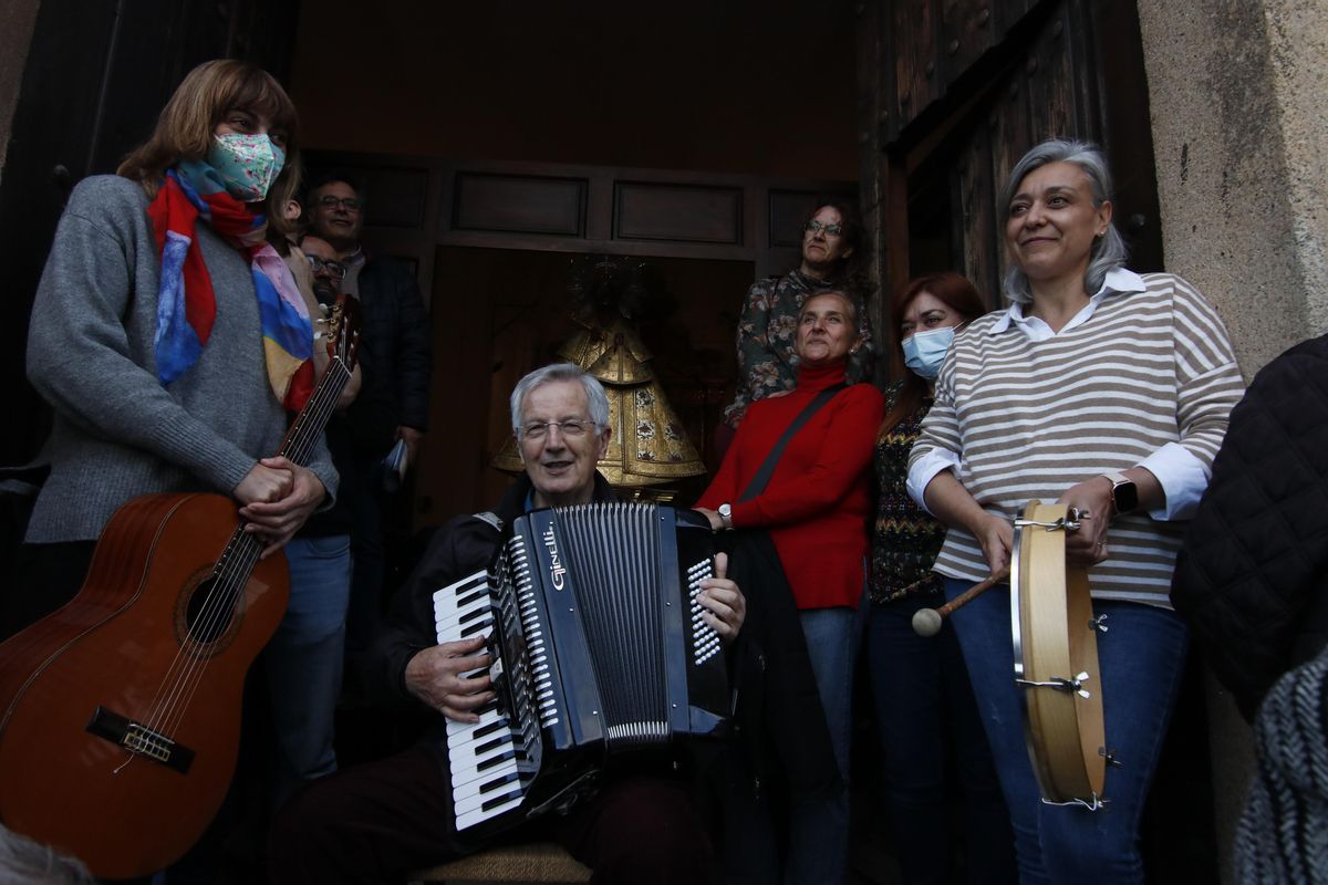 En la ermita del Vaquero.