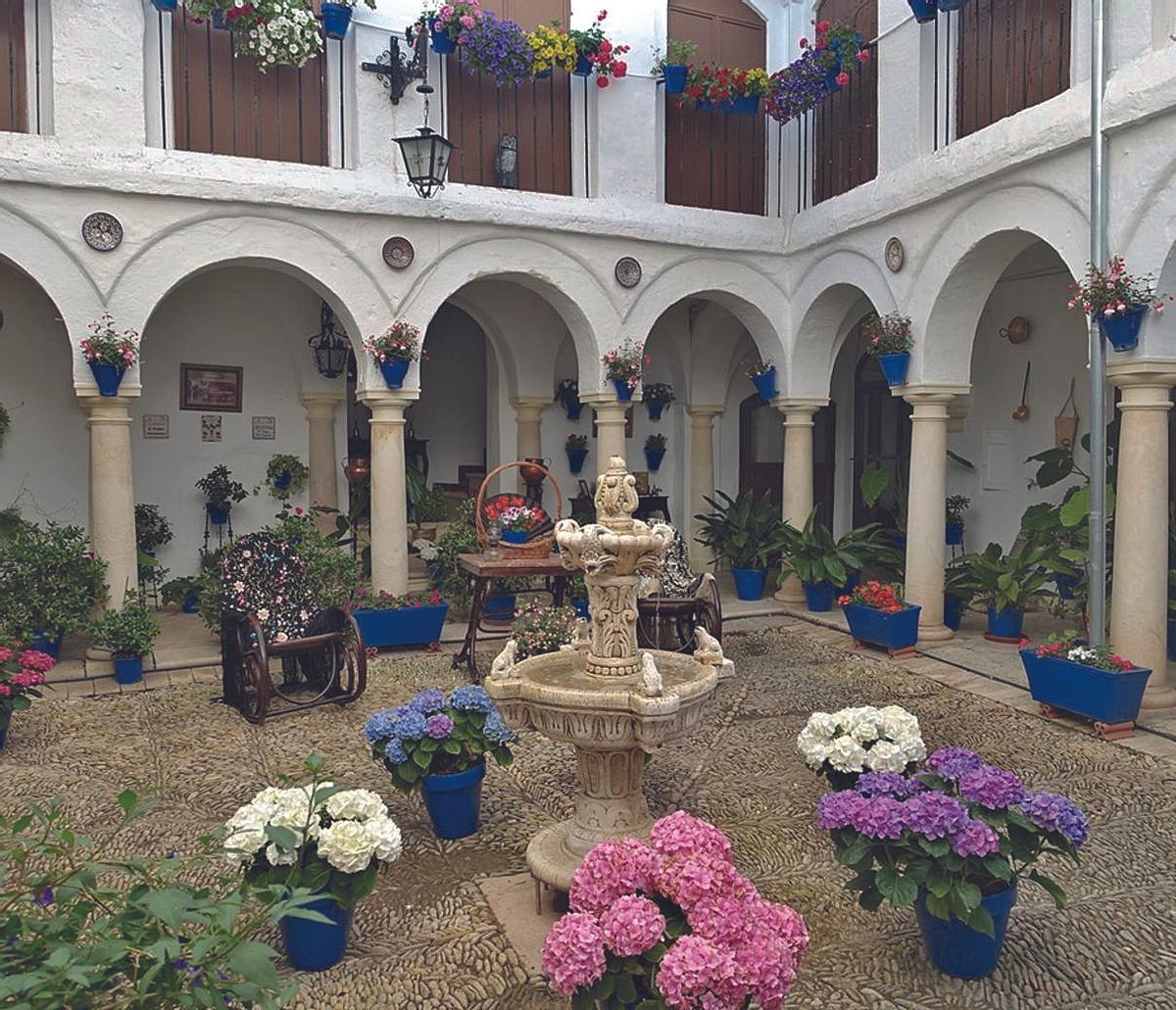 Patio de la calle Bartolomé, en Espejo.