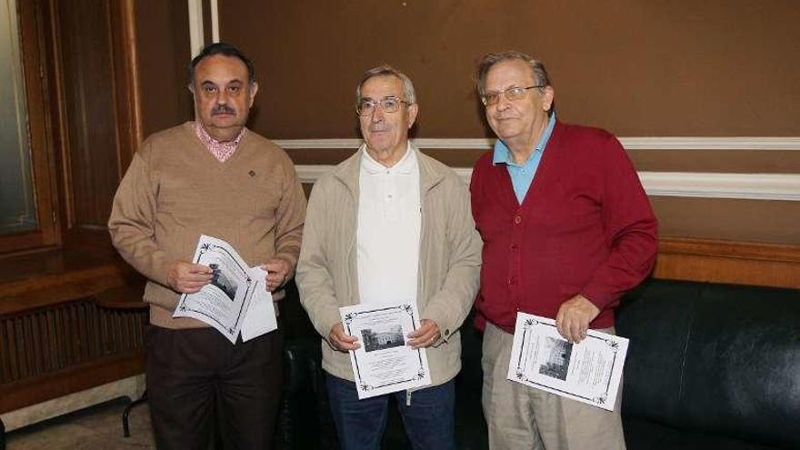 Carlos Castiñeiras, Gonzalo Fernández y José Paz . // Iñaki Osorio