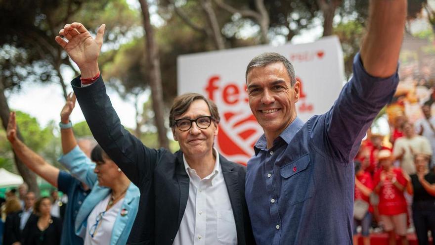 Sánchez arranca el motor electoral del PSOE el domingo en la Fiesta de la Rosa del PSC