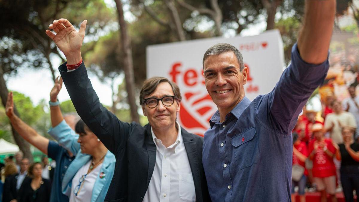 Sánchez arranca el motor electoral del PSOE el domingo en la Fiesta de la Rosa del PSC