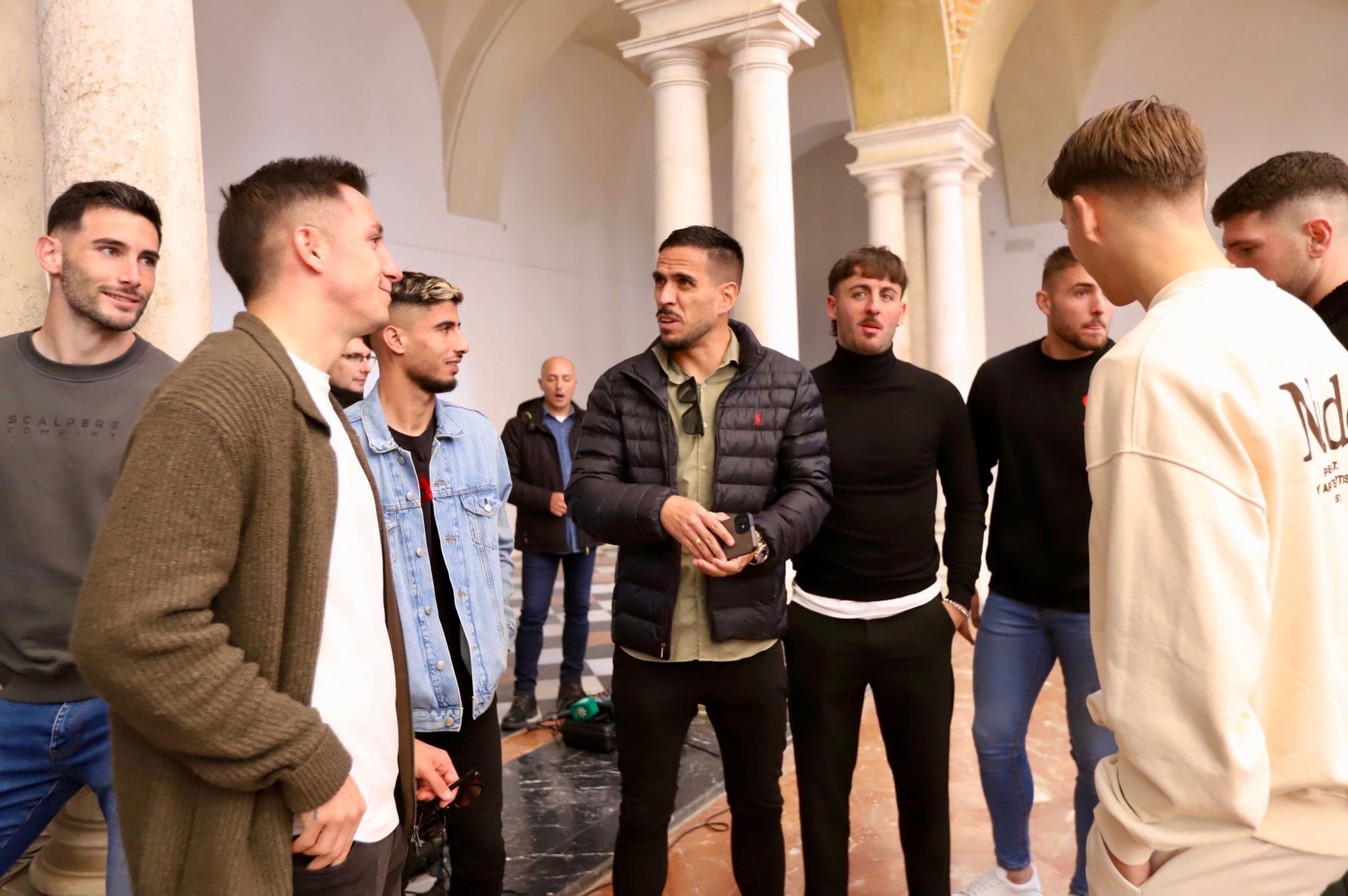 La firma del convenio entre la Diputación y el Córdoba CF, en imágenes