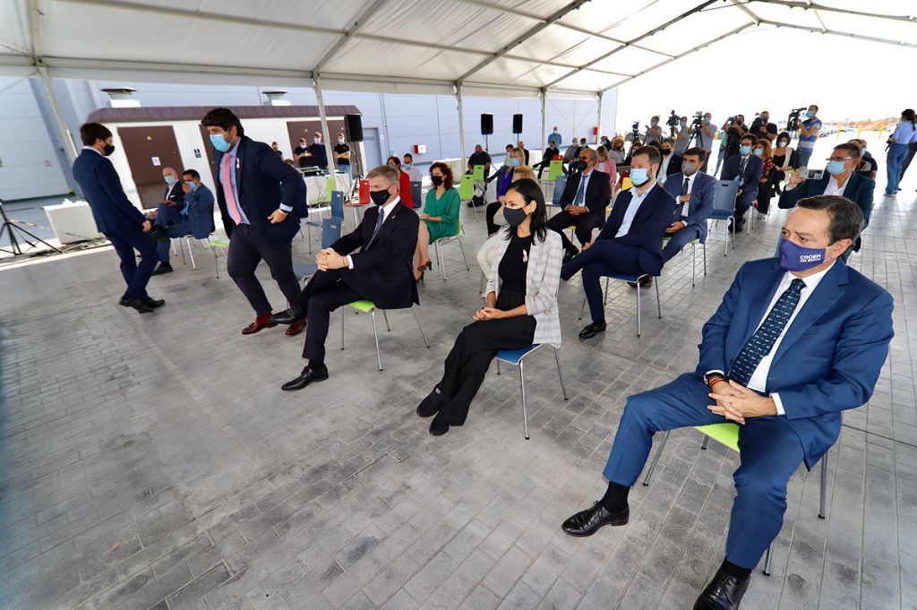 Inauguración del centro logístico de Amazon en Murcia