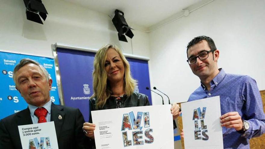 José Manuel García, Ana García y Manuel Campa, en la presentación.