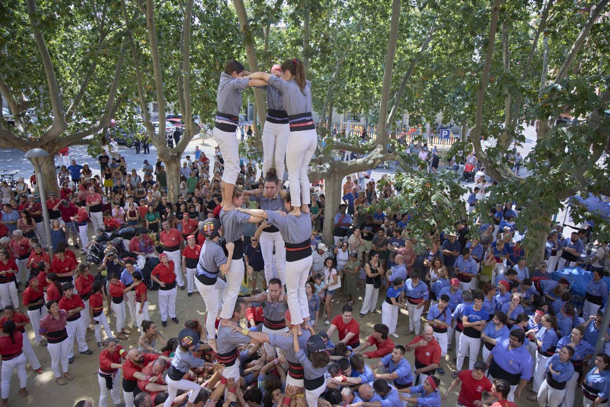 Les imatges de la jornada castellera de Salt