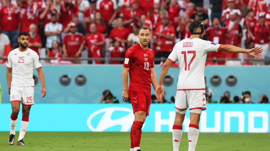 La intensidad tunecina araña un punto a Dinamarca (0-0)