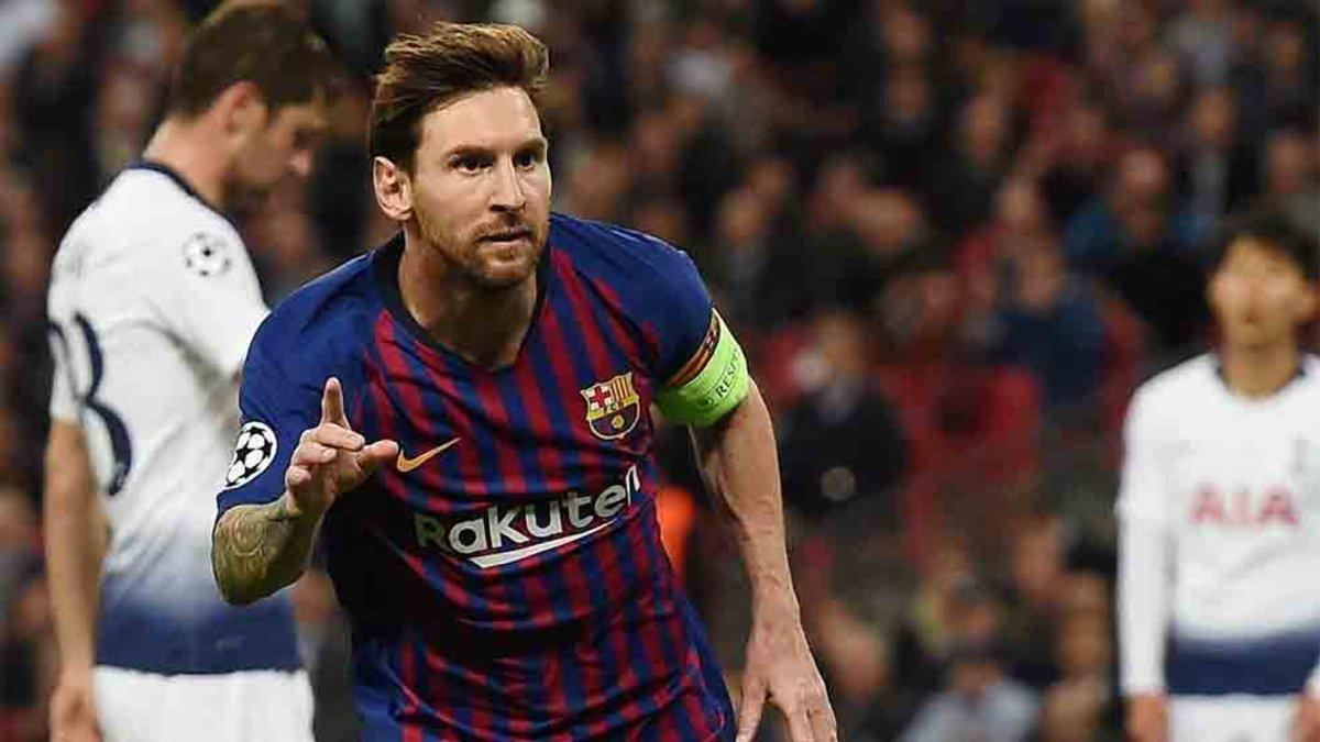 Messi consiguió un doblete