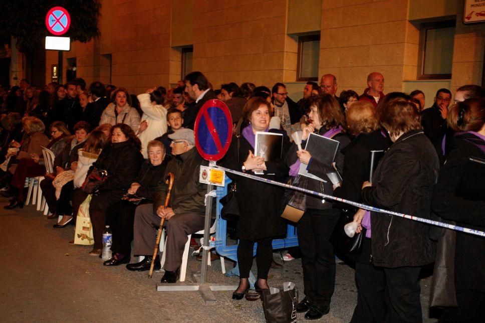 Procesión del Refugio en Murcia