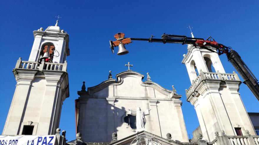 Moaña concentra las inversiones de la Archidiócesis en la comarca con 50.300 euros para el campanario