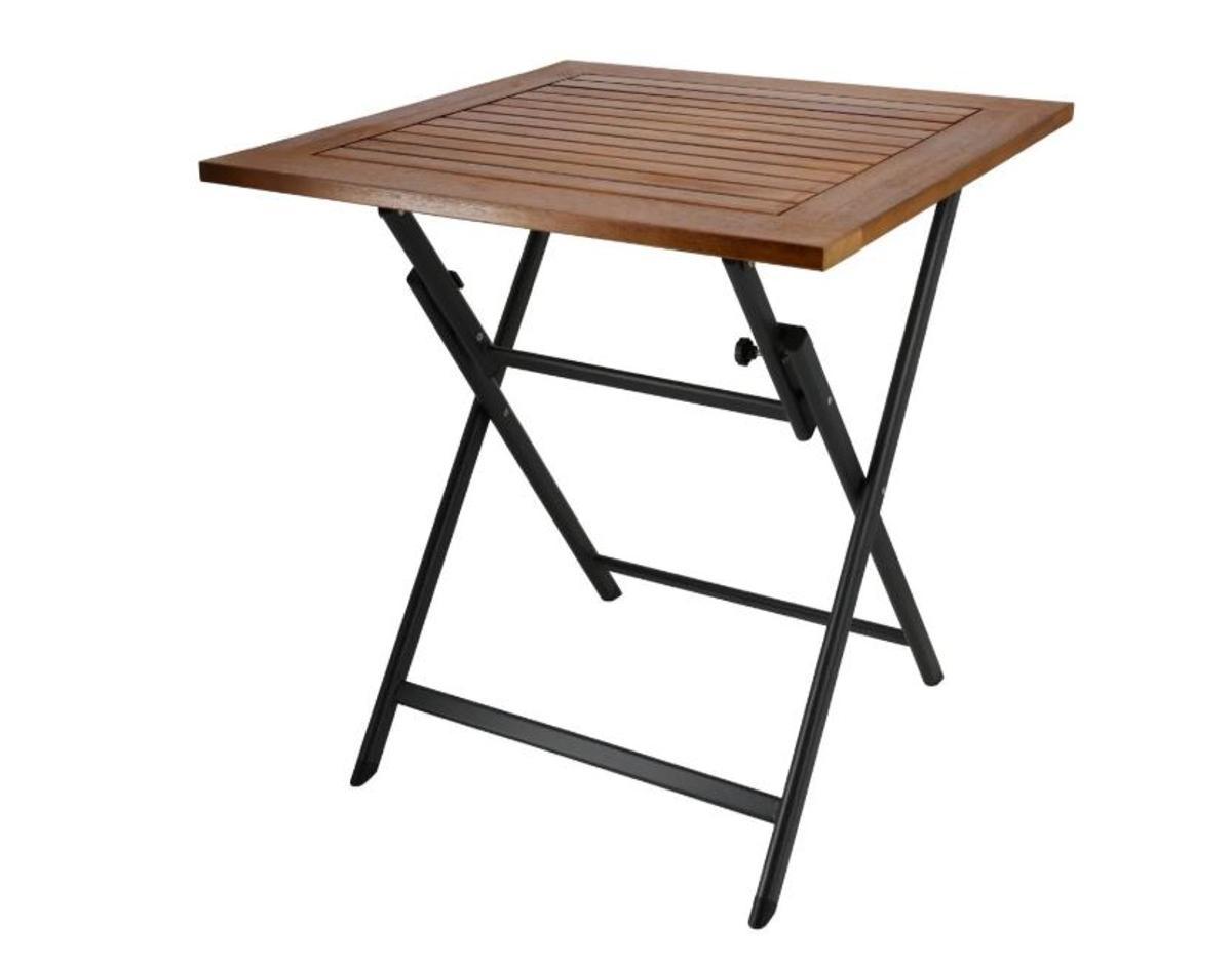 Mañana se esperan colas kilométricas en Lidl para conseguir la mesa plegable Valencia de terraza más barata del mercado: tablero de madera y se guarda en cualquier rincón