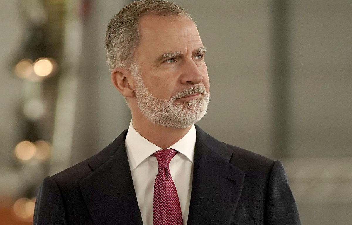 Felipe VI, el 5 de marzo, en la feria ARCO de Madrid.