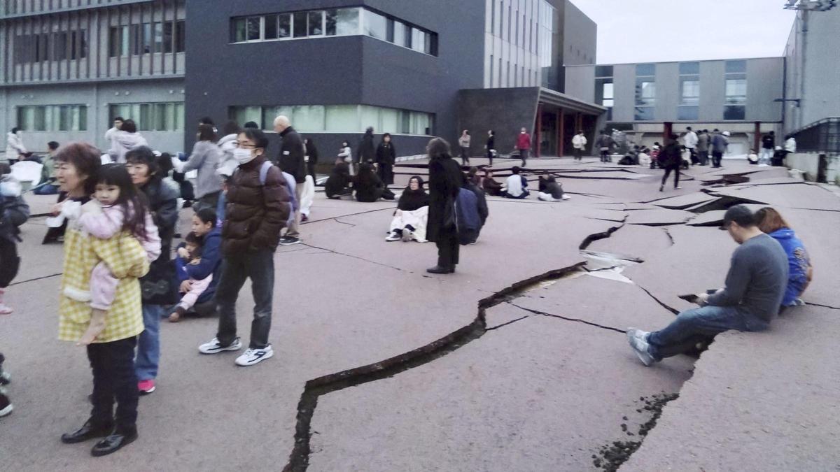 Un terremoto azota el centro de Japón
