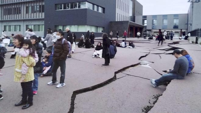 Un terremoto azota el centro de Japón