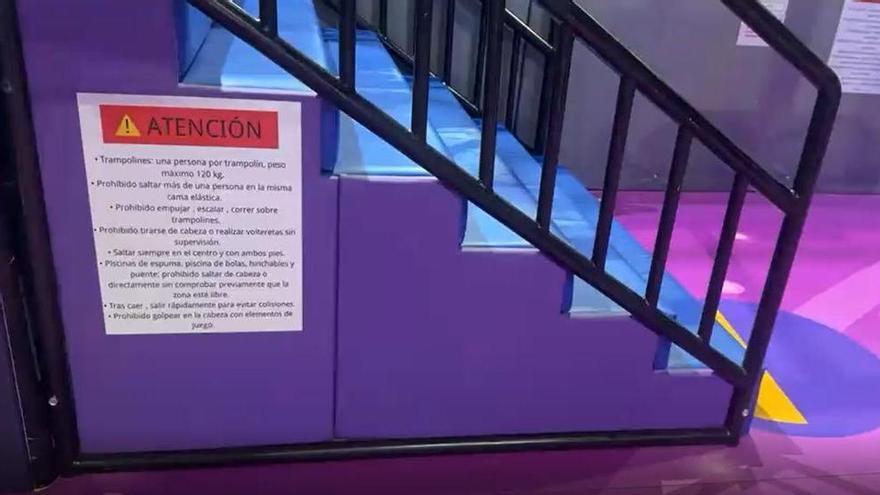 Vídeo | Quejas por lesiones en Dream Planet: el pa