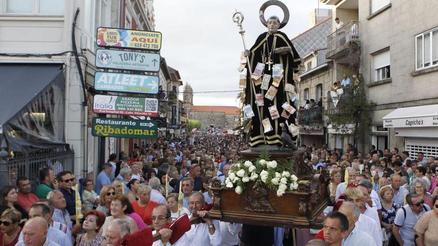 Todos preparados para la celebración de las fiestas de San Benito en Cambados, Meaño y Meis,