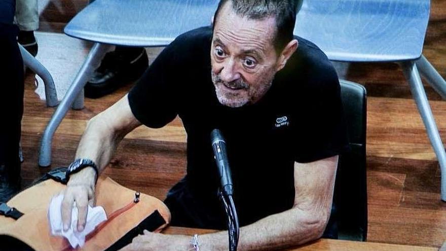 Julián Muñoz durante el juicio.
