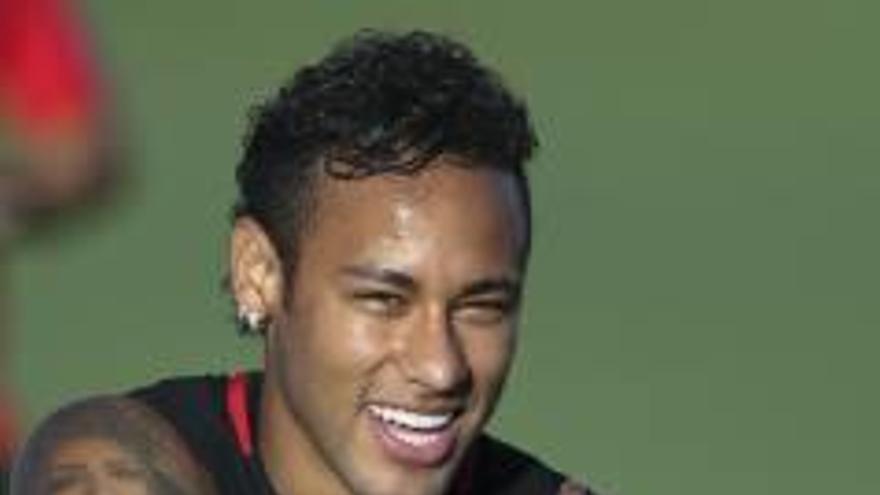 Neymar, en Miami.