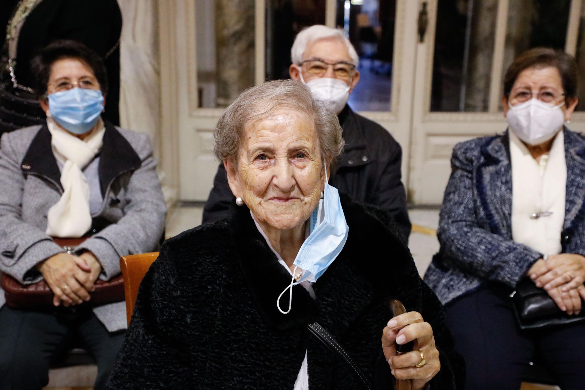Recepción a las personas que cumplen 100 años en València