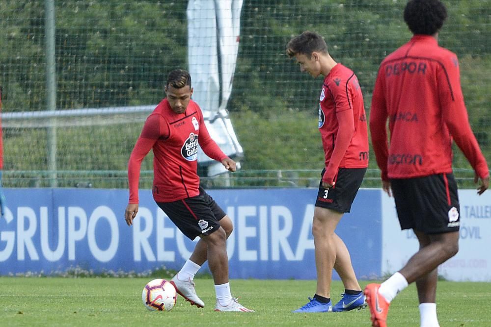 Entrenamiento y lista antes de medirse al Córdoba