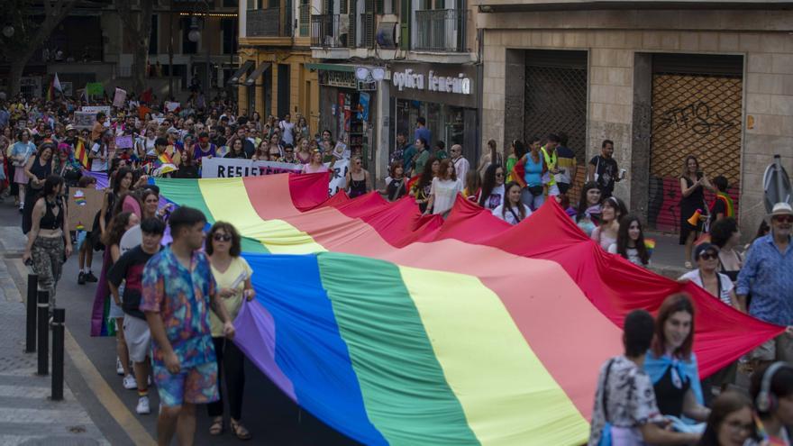 Manifestación del Orgullo en Palma