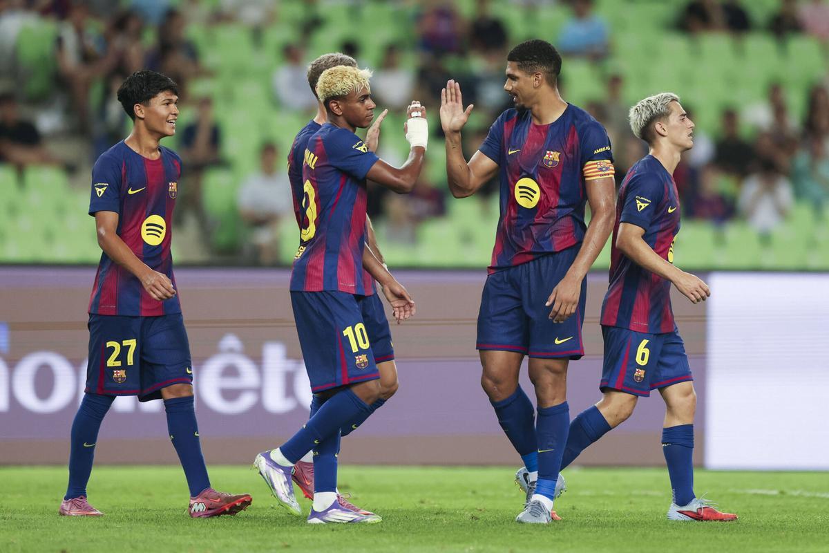 Ronald Araujo ejercerá de portavoz de la plantilla en los prolegómenos del Trofeu Joan Gamper