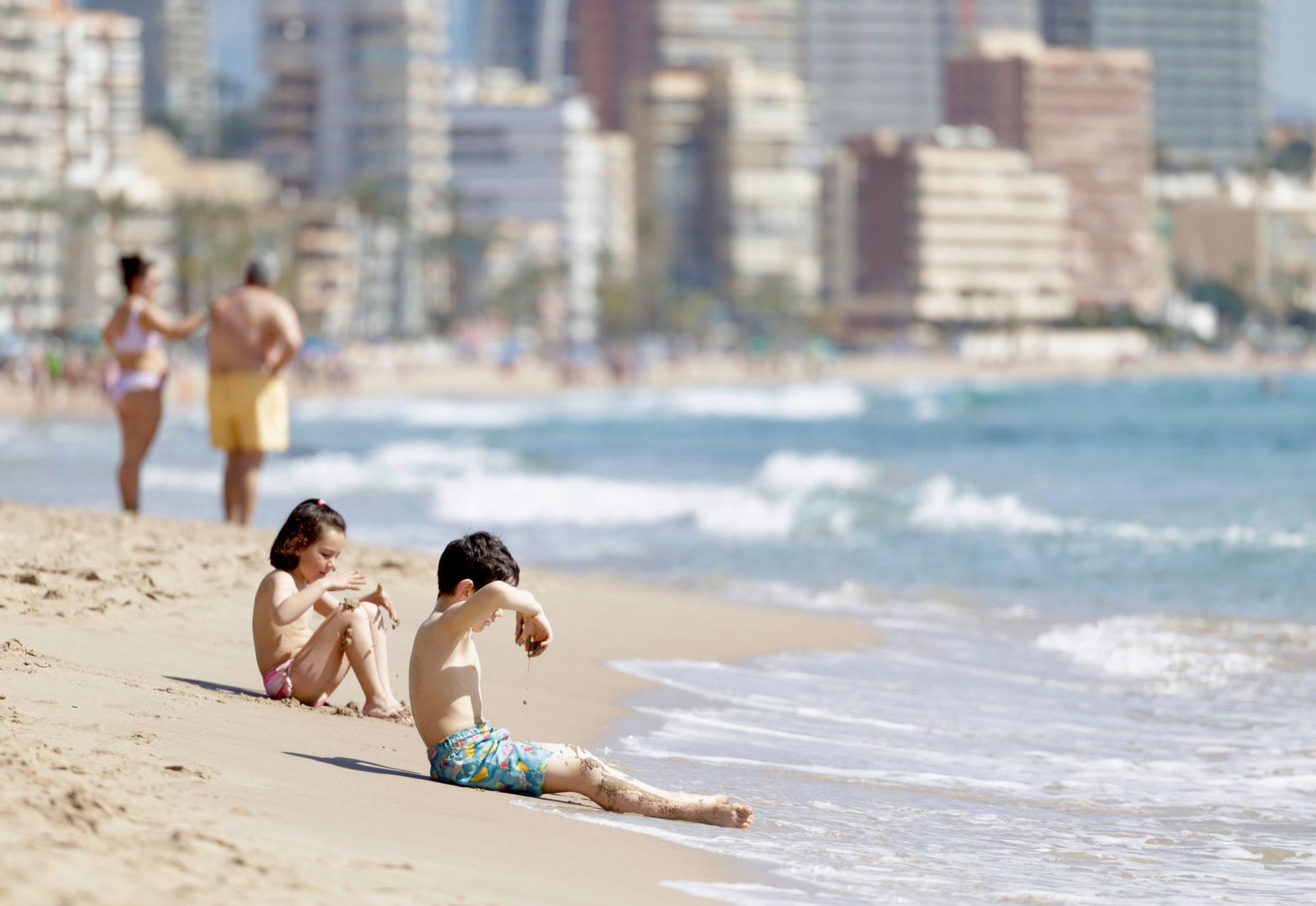 Calor de verano en marzo en Alicante.