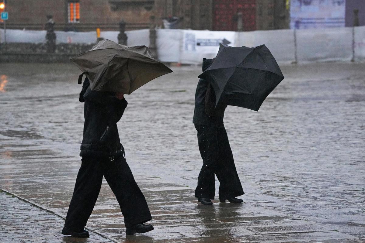 Fuertes rachas de viento en la última semana.