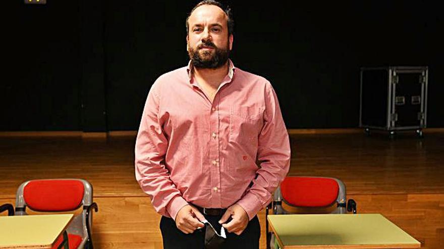 El regidor de Vilaboa, César Poza |   // GUSTAVO SANTOS