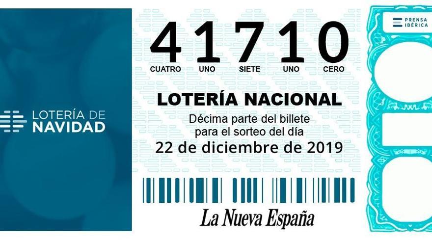 Comprobar número premiado con el primer cuarto premio del sorteo extraordinario de la Lotería de Navidad celebrado hoy en Madrid