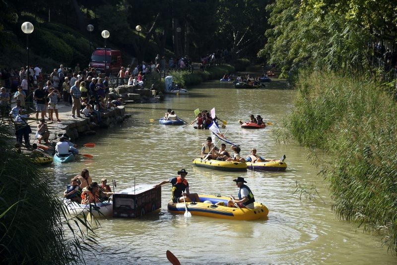 Bajada del Canal de Torrero en Zaragoza