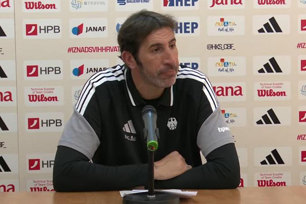 Alex Mumbrú reconoció la superioridad de Croacia, a la espera del segundo duelo, este lunes, en Bonn