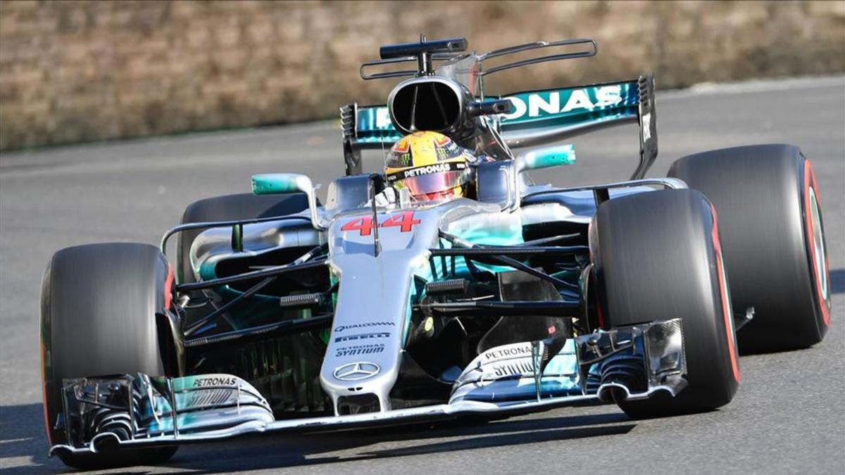 Hamilton, el más rápido en Spielberg