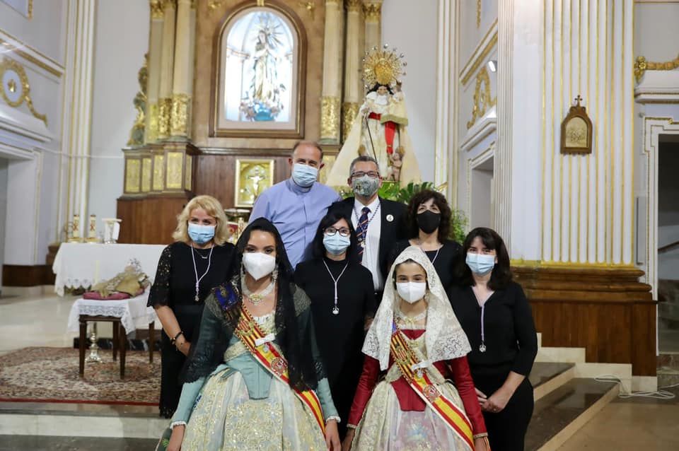 Las falleras mayores de València vuelven en las fiestas de Navajas