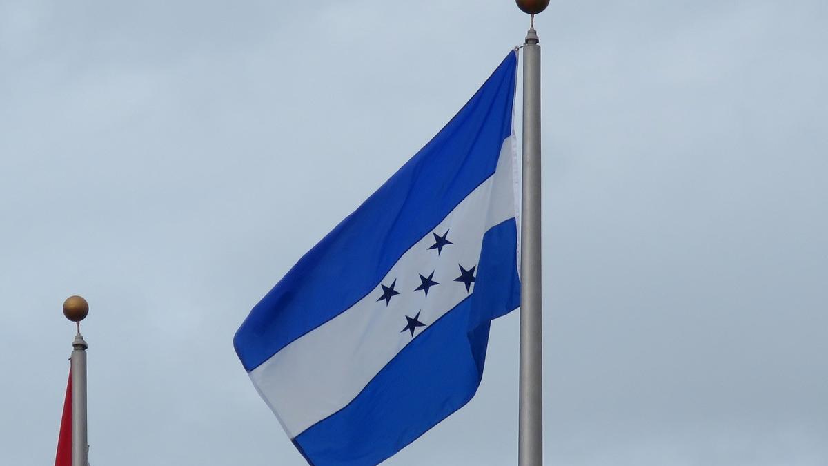 Bandera de Honduras.