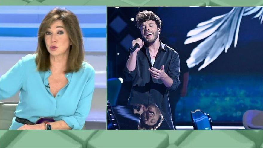 Ana Rosa responde a Blas Cantó tras criticar a la Selección y reclamar su vacuna por Eurovisión: &quot;Él representaba a TVE&quot;