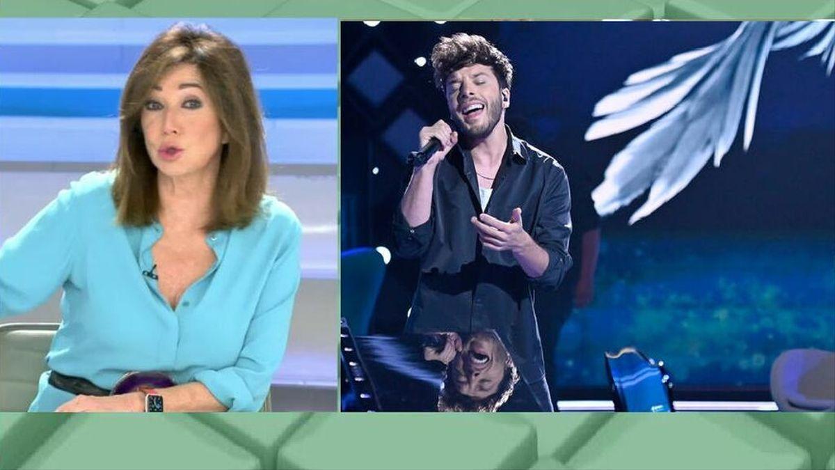 Ana Rosa responde a Blas Cantó.